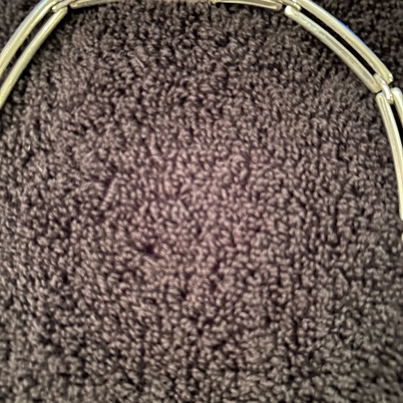 Erika Hult de Corral Ric Mexico Sterling Silver Modernist Necklace Black Onyx - Picture 4 of 4